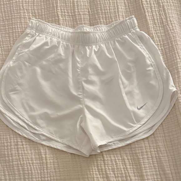 Nike Pants - Nike Women’s White Dri-FIT Athletic Shorts